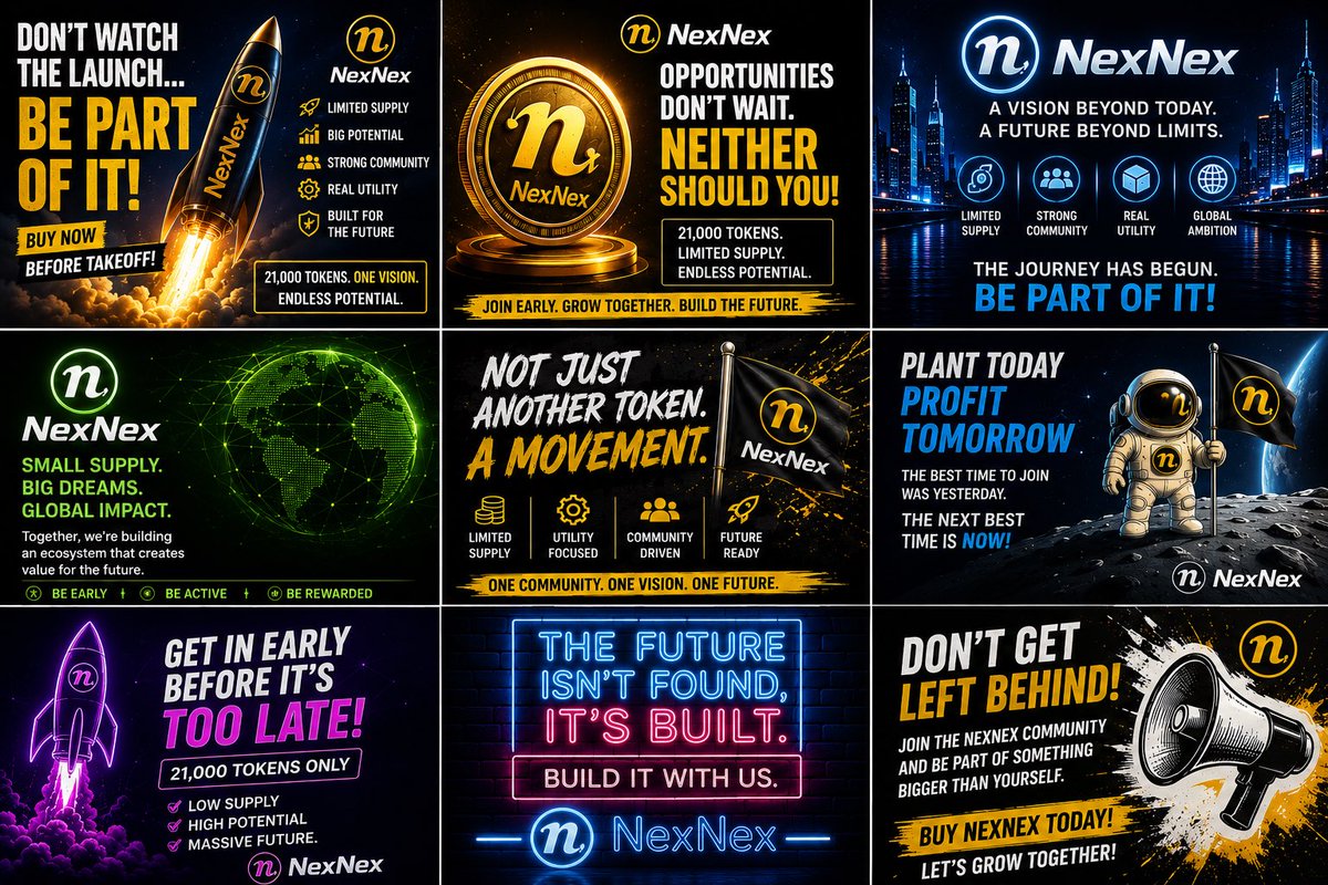 CaddleMarylp's tweet photo. The biggest success stories are written over time, not overnight. Keep watching #NEXNEX...
Hurry up join #NEXNEX 

📌(CA):
0x1A382578236F833c0bbae67a5a4a365304744b1d

🚀 Token website:
https://t.co/czu4PpSvW3

🚀 Telegram Community: 
https://t.co/0ZC3o1F1hR https://t.co/JZVdYCtPuO