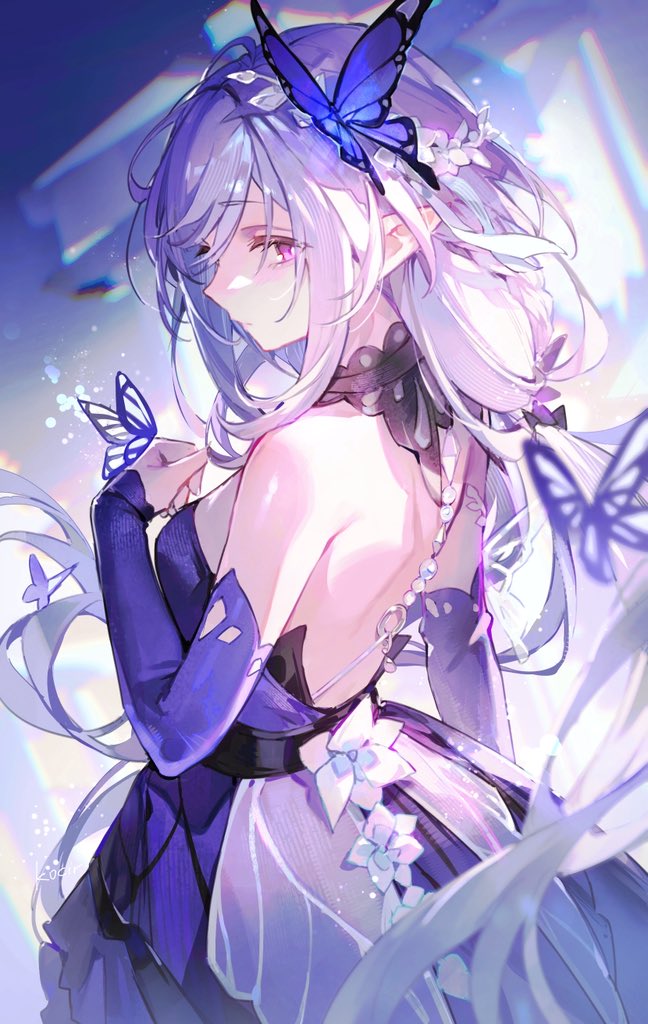 Kokocir's tweet photo. 🦋
#Castorice #キャストリス ＃崩壊スターレイル https://t.co/ViBaNFSMBl