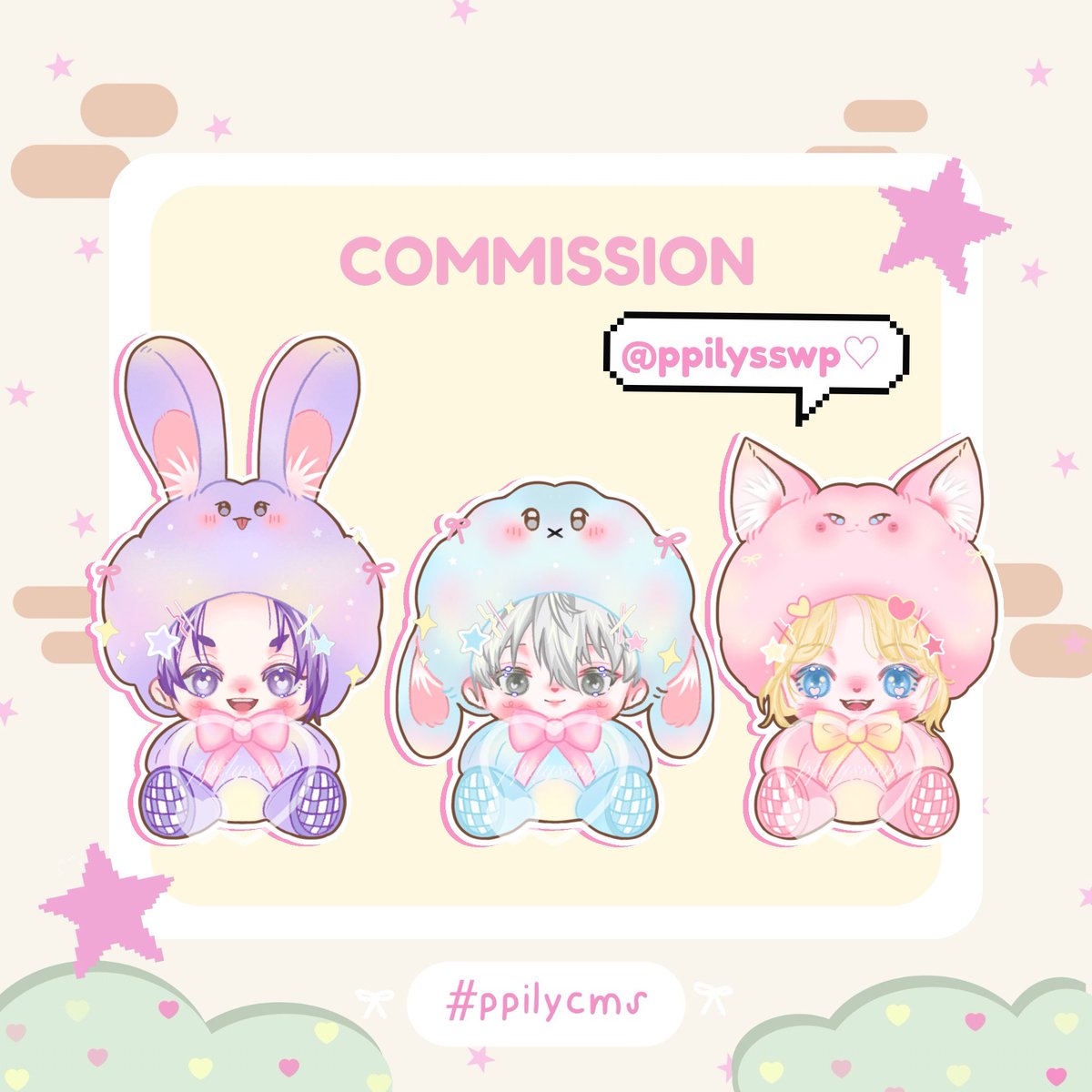 porporinfeb's tweet photo. 🧸🥨— Thank you for your support ど⁰̷̴͈꒨⁰̷̴͈う❣️
♡ ꒰ #ppilycms ꒱ — #commission #commissonopen #commissionTH #รับวาดรูป https://t.co/SD1MRRlksp