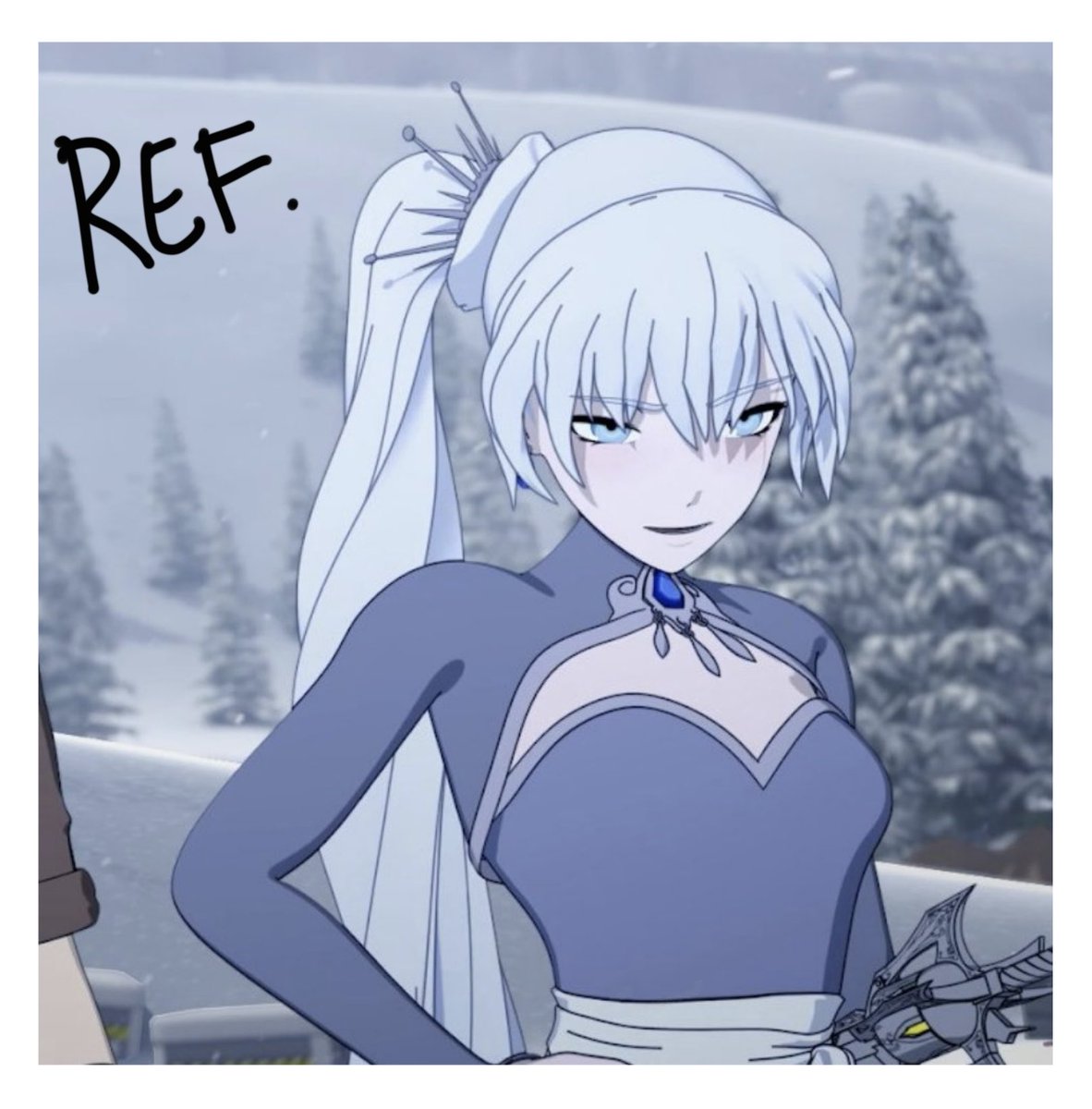 residentbeano's tweet photo. Redraw of the 2023 Weiss screenshot trend 

#weissschnee #weissrwby #digitalart #rwbyfanart #fanart https://t.co/rA5o1YZPIr
