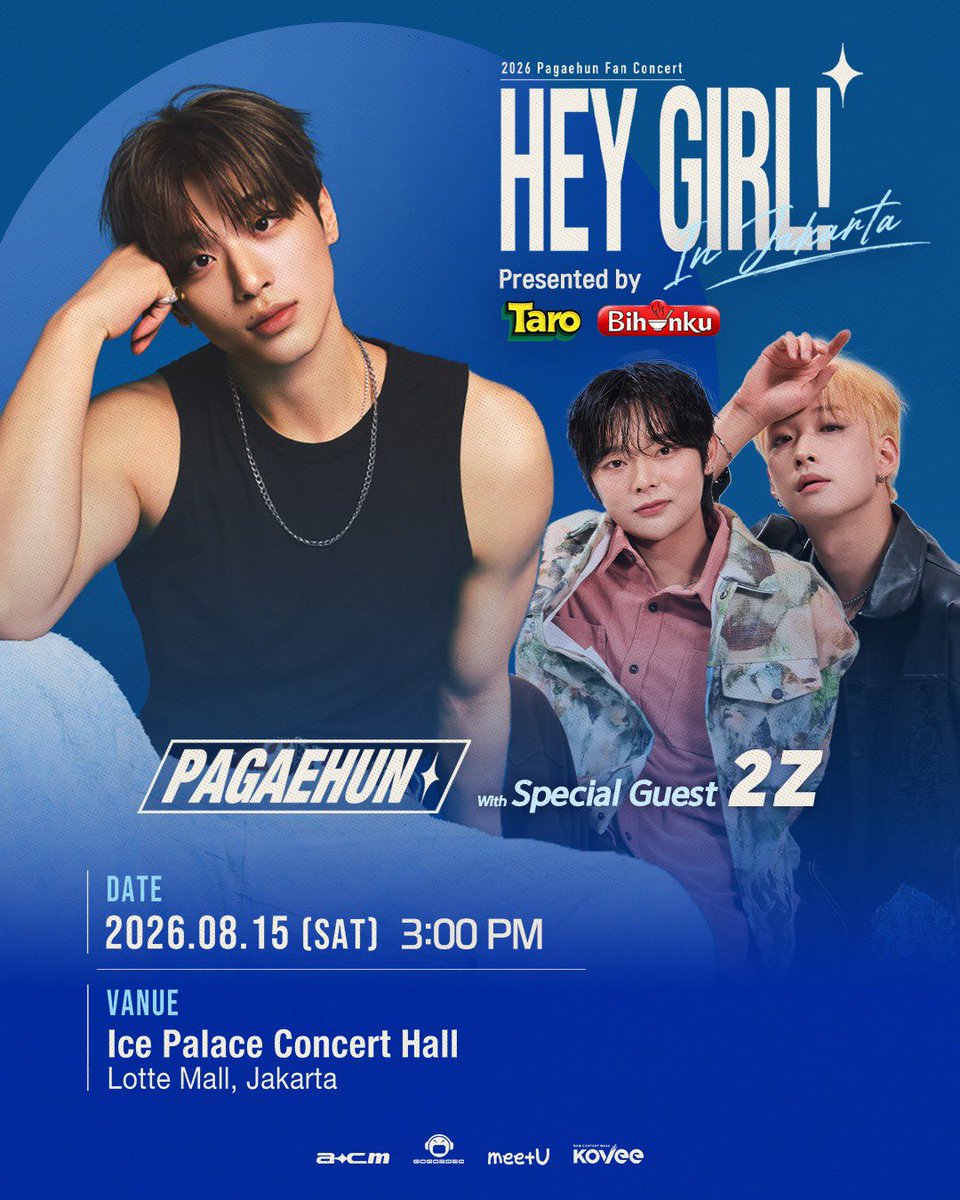 official2z's tweet photo. [#2Z]

 🇮🇩 Jakarta, we’re coming! 🔥

CAT 1 SOLD OUT! 🎉 CAT 2 is now OPEN!

2Z bakal ketemu kalian bareng Pagaehun tanggal 15 Agustus! ❤️‍🔥

Jangan sampai ketinggalan! See you in Jakarta! 🇮🇩

https://t.co/Itd0BTlv3C

#2Z #Pagaehun #Jakarta #Indonesia https://t.co/od8HZ8YQMq