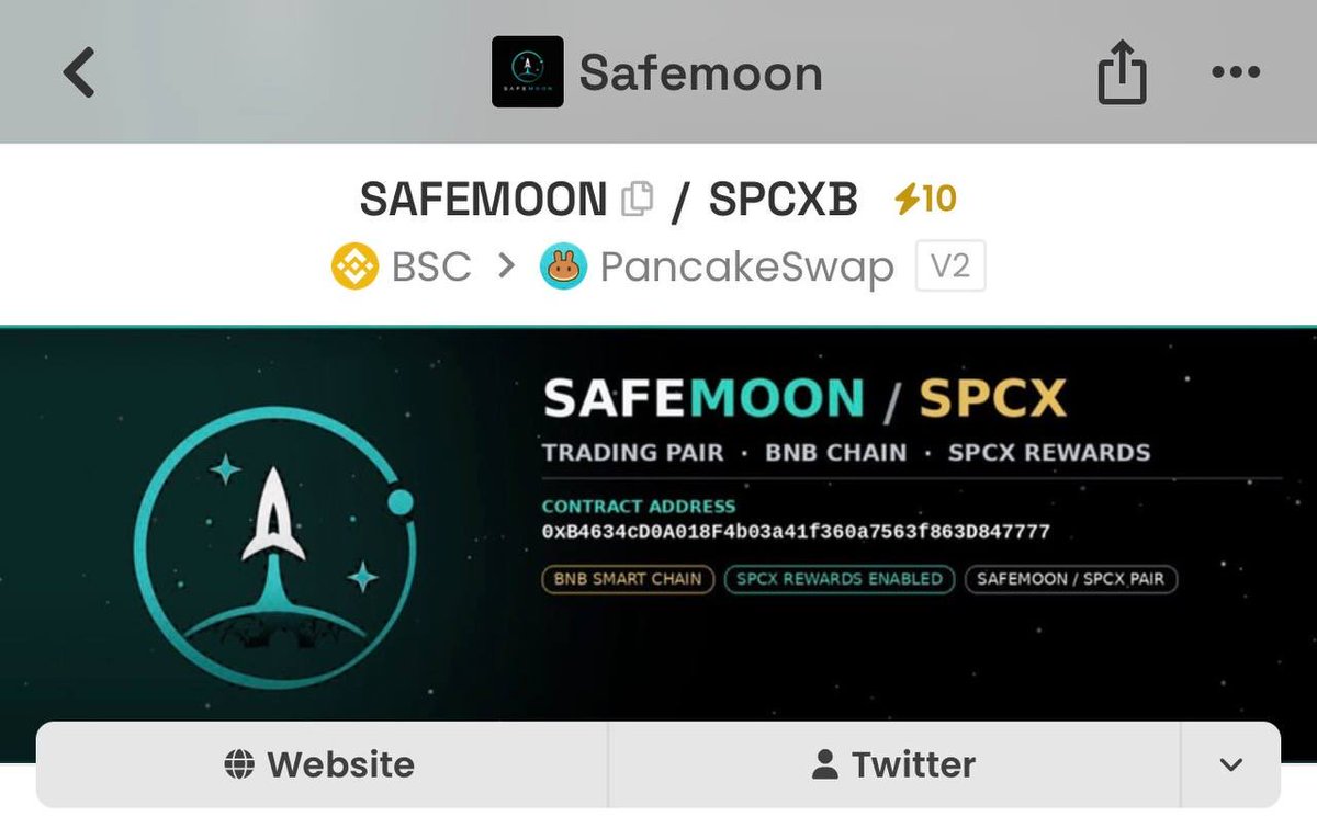 SafemoononFlap's tweet photo. Another small boost ⚡️

$SAFEMOON https://t.co/xPdxkVtDNr