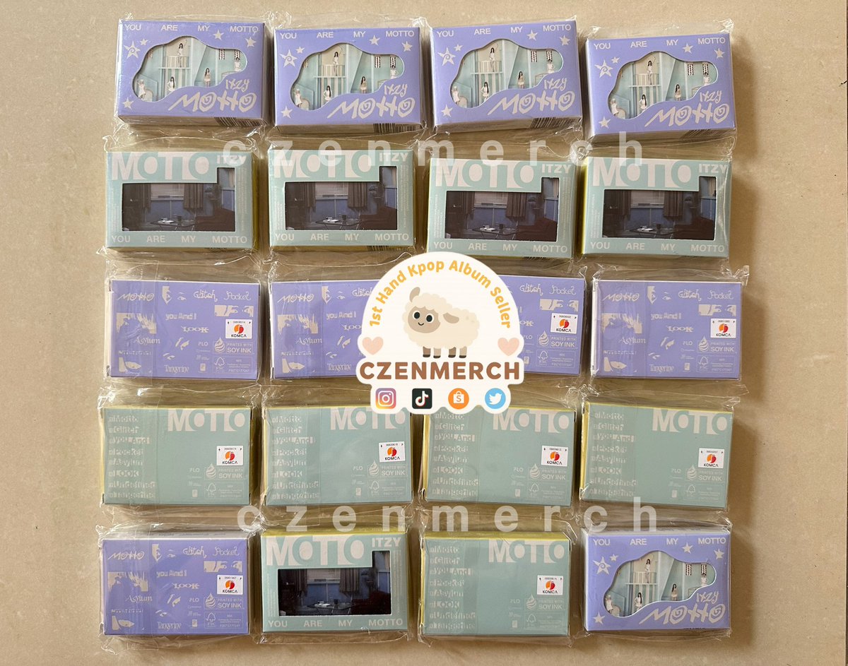 czenmerch's tweet photo. [READY STOCK]
WTS SELL JUAL

ITZY - [Motto] (POCAALBUM Ver.) (Random Ver.)

✨link co shopee👇🏻
https://t.co/kCPgesi63w

tags: Album Kpop Murah Underprice Supplier Album Kpop Bekasi Bulk Order Diskon https://t.co/aIjhV97USg