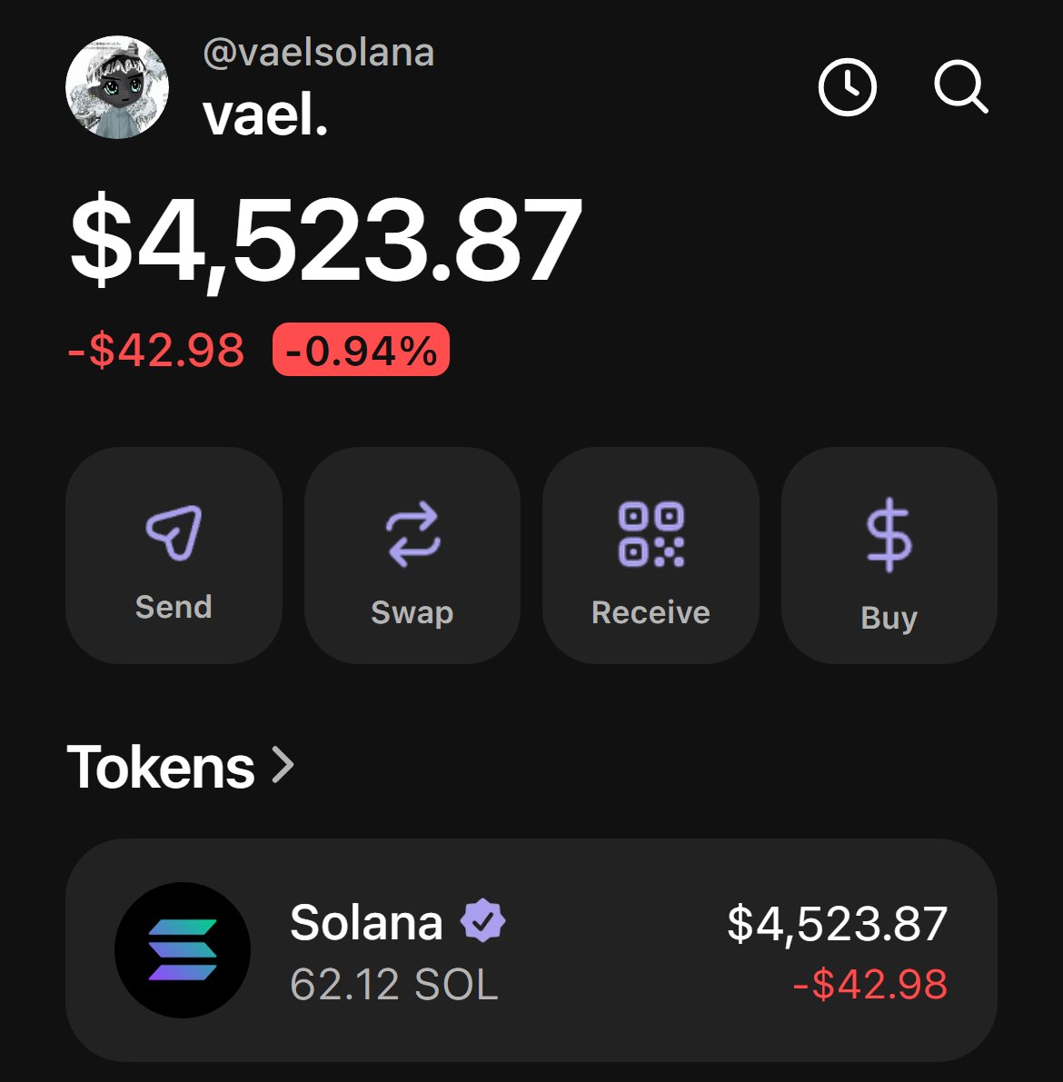 VaelSolana's tweet photo. what's your solana address? https://t.co/YzpTUMDbUt