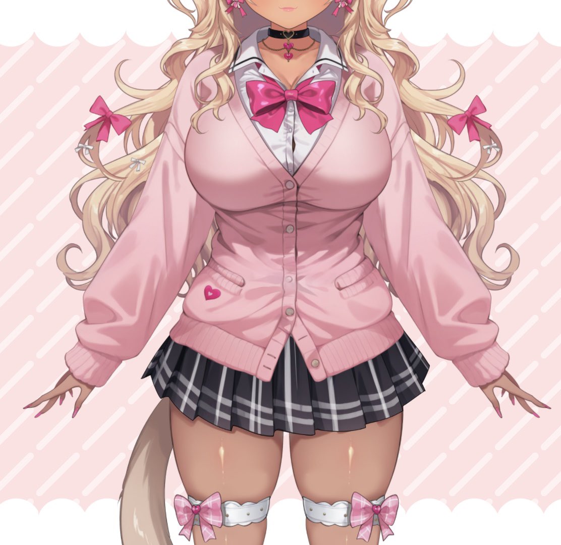 Mika2DVT's tweet photo. 💗🎀 zoomed in on my best assets~✨ hehe~💕 totes not a trap~💕 nyaan 

#vtuber #vtuberdebut 2DFD https://t.co/AaJ3OZPT8S