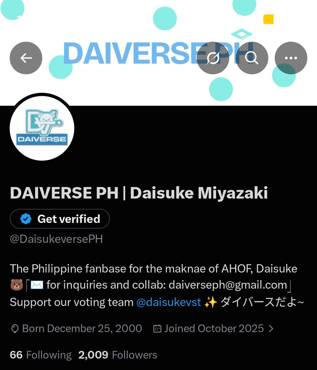 DaisukeversePH's tweet photo. Happy 2009 followers to the fanbase of our 2009 baby🎉🐻 https://t.co/r30e799rvB