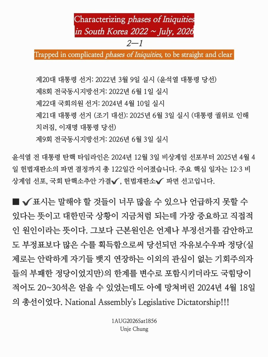 UnjeChung's tweet photo. https://t.co/ZJpglRJCbg