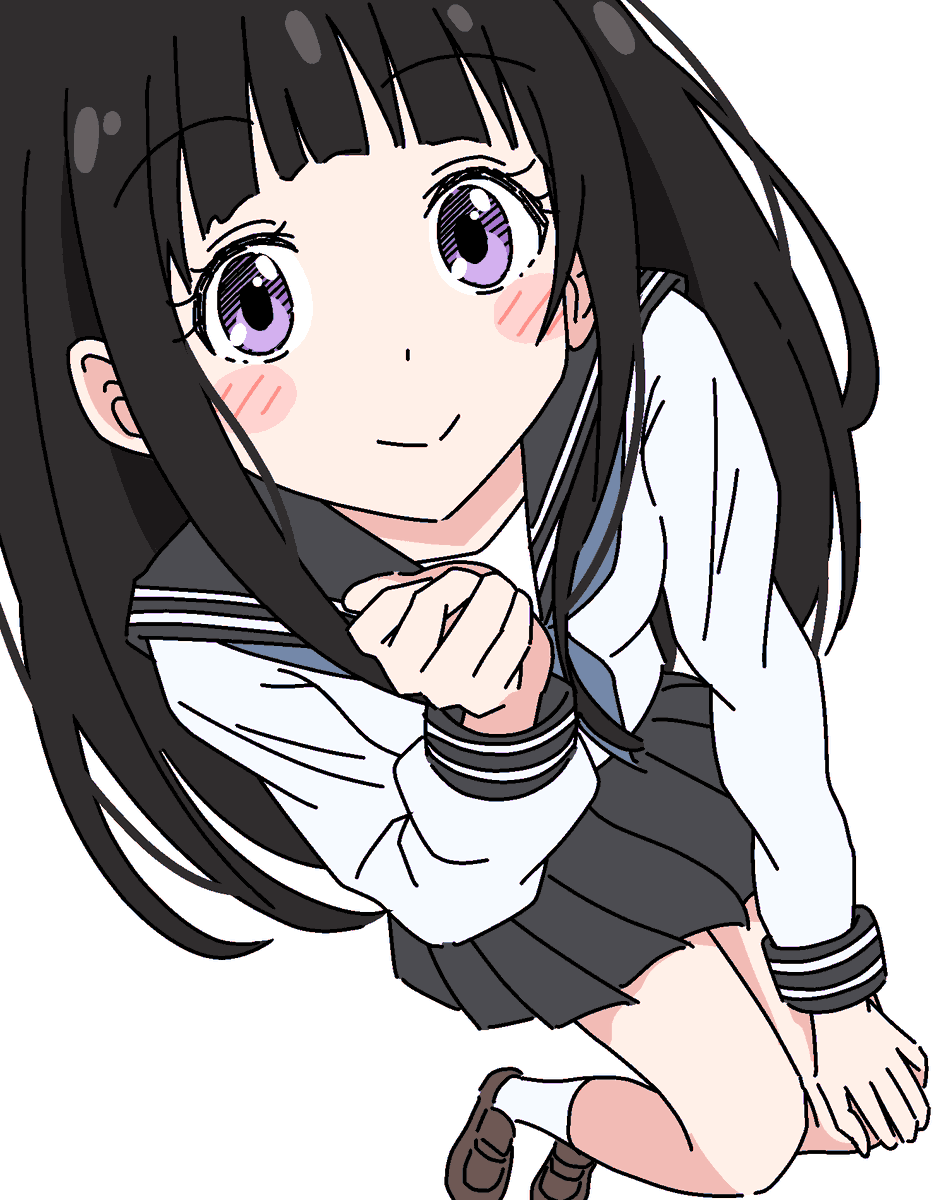 unenemiko's tweet photo. 千反田える https://t.co/Mk7siFHJyI