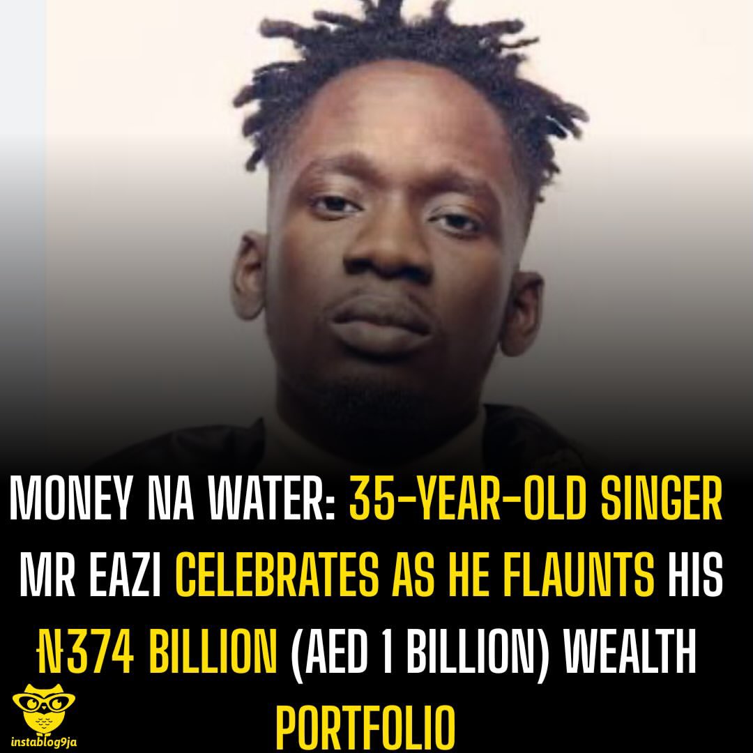 instablog9ja's tweet photo. Money Na Water: 35-Year-Old Singer Mr Eazi Celebrates as He Flaunts His ₦374 Billion (AED 1 Billion) Wealth Portfolio https://t.co/RyaBMruCCd