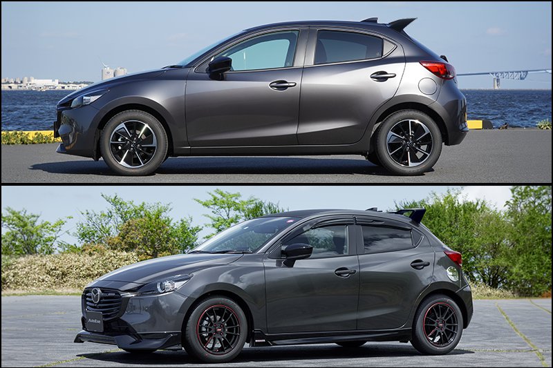 LEXUS_1026's tweet photo. Auto ExeからMAZDA2とDJデミオ用の新リアスポイラーが開発されてるみたい🤔
いつ発売になるかとか価格はわからないけど気になる😏 https://t.co/efwf4gwpPo