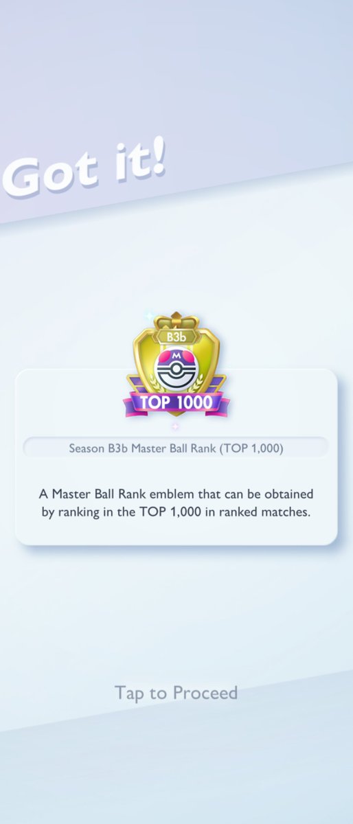 FuNEO0613's tweet photo. So happy to finally get my first top 1000 emblem. 🤩

#PokémonTCGPocket
#RankedMatch
#ポケポケ #ランクマ https://t.co/M60AuKCvdX