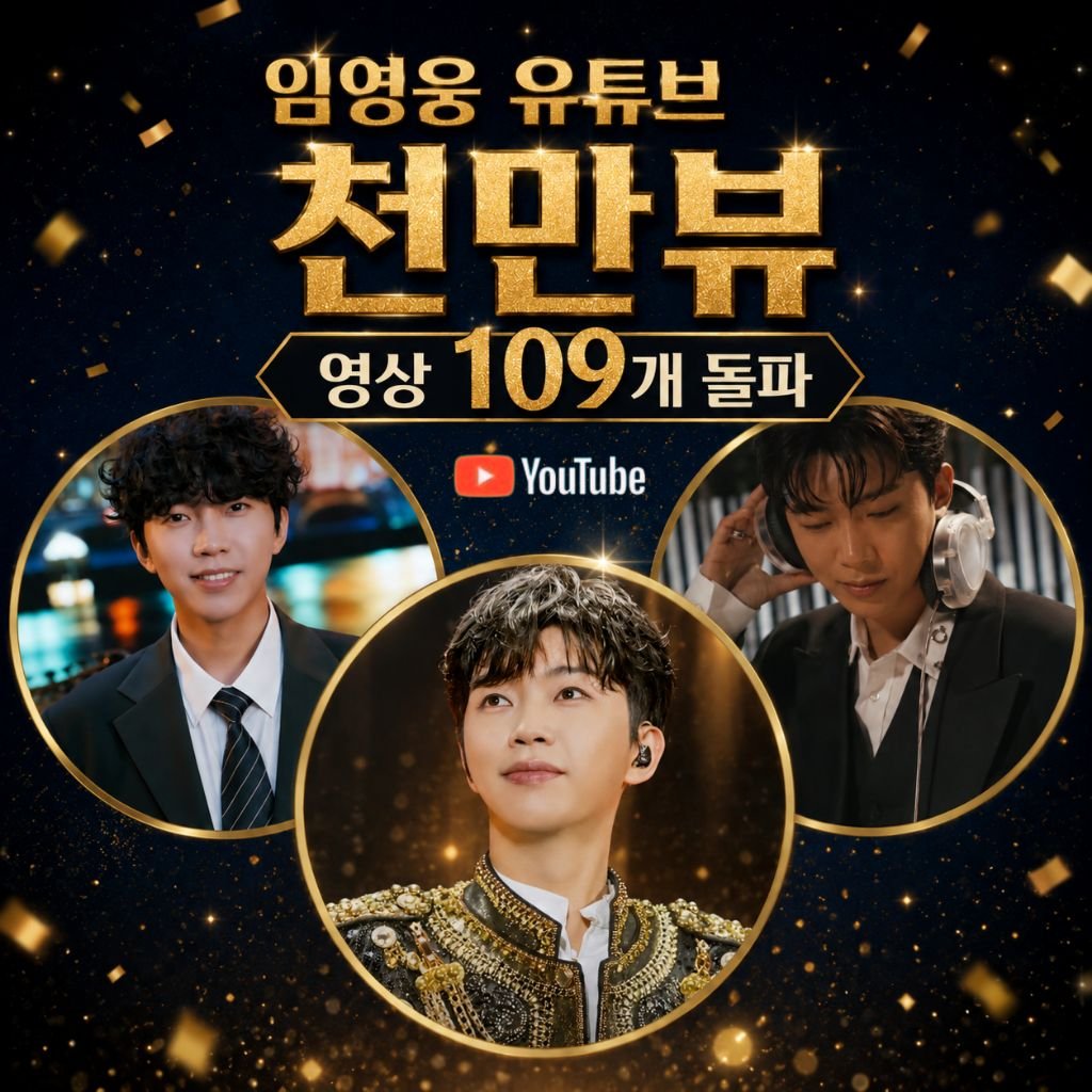eunjui12's tweet photo. 임영웅 유튜브 천만뷰 영상 109개 돌파

#임영웅
#limyoungwoong
#임영웅_천만뷰_109번째
#임영웅_멜론누적스트리밍_1위
#임영웅_산골총각영웅_더스타디움콘서트2
출처 : 임영웅 유튜브
편집 : 순땡이 https://t.co/dNNtwKtvsq