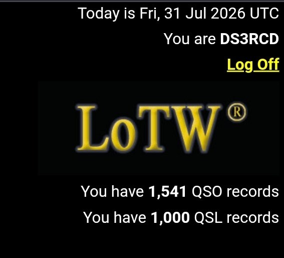 DS3RCD's tweet photo. 1000 qsl 
Tnx https://t.co/8az6dSAw2s