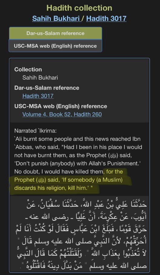 HeracliusF's tweet photo. @Jamil_jadon @DanClarkArtist @GodLogic_GL Don't be a smart aleck! You're not Sunni? You dispute that the Sunnah of your prophet commands the execution of apostates? https://t.co/6eZdK5NfJs