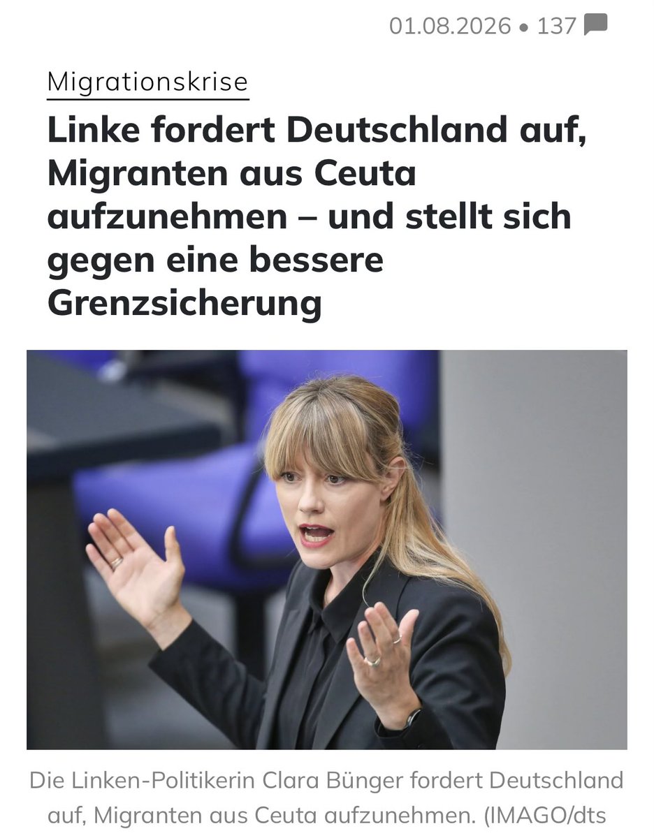 queru_lant's tweet photo. Weiss jemand in welchem Berliner Stadtteil die linke Clara Bünger wohnt? Ich schlage vor, alle ankommenden marokkanische Männer dort anzusiedeln.

So kann sie dann jeden Abend ihren Heimweg mit Bereicherung geniessen. https://t.co/3dIVsjqI12