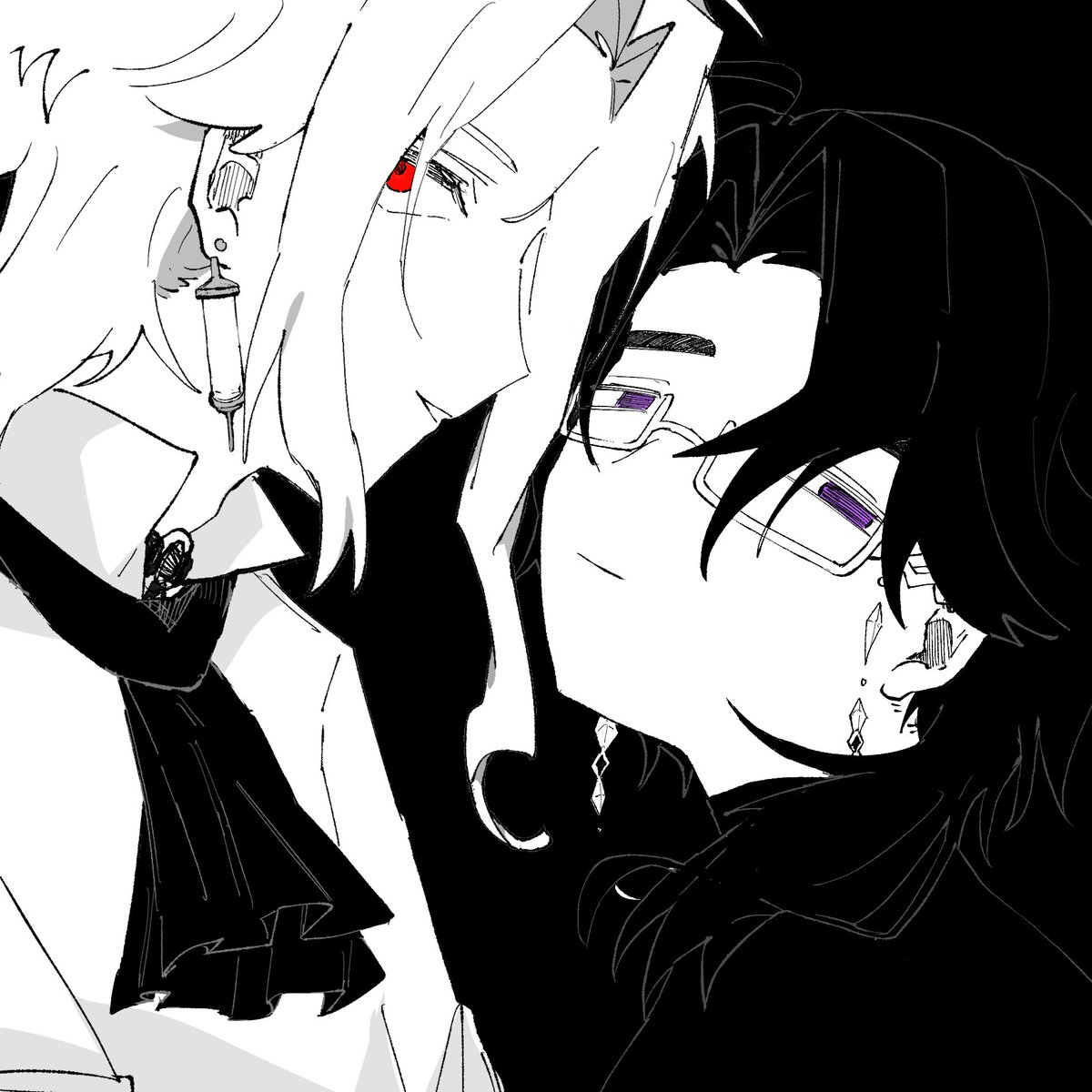 mukanmoti's tweet photo. 元絵の方が怖い　（🧪🪙） https://t.co/c4jUdiYRAF