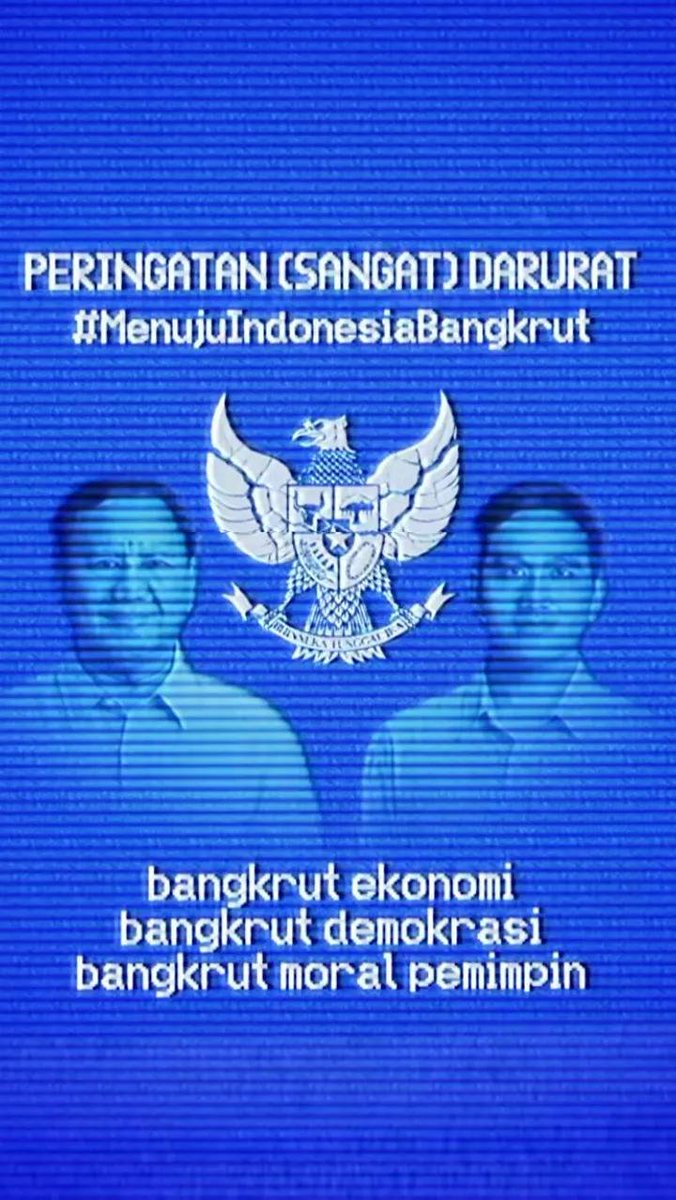 stlovve's tweet photo. BREAKING NEWS : PERINGATAN DARURAT 🚨🚨‼️‼️

“ #AgustusKelabu “ 

Dibangkrutkan oleh pemimpin yang seharusnya ada di pihak rakyat bukan sembarang penghianatan, tapi kedzoliman.

Ayo kawal terus aksi besar di bulan agustus ini bersama UI dan TRISAKTI. Kawal terus perjuangan. ❤️‍🔥❤️‍🔥 https://t.co/hhffZMJC6k