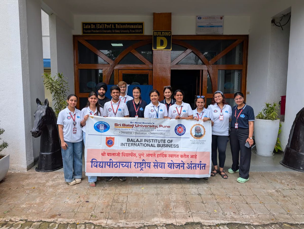 BIIB_PUNE's tweet photo. Paying tribute to a visionary leader.

The NSS Unit of BIIB observed the Punyatithi of Lokmanya Bal Gangadhar Tilak, honoring his legacy with student reflections, floral tributes, and the NSS Pledge for Responsible Citizenship.

#LokmanyaTilak #NSS #BIIB #SBUP #NationBuilding https://t.co/SmCOEOJpM3