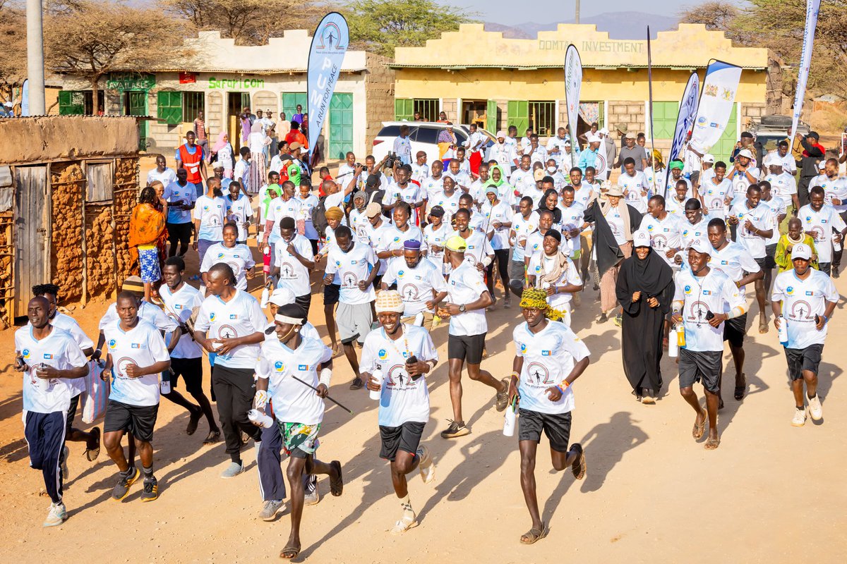 FCDCKenya's tweet photo. The Frontier Counties Development Council (@FCDCKenya ), through the @RANGEprogramme  and in collaboration with the Regional Pastoralists Peace Link (@RPPL006) and other peacebuilding partners, convened an Inter-County Youth Peace Dialogue and 32-kilometre Peace Ultra-Marathon.

Supported by the @NLinKenya , the initiative brought together more than 200 participants from Isiolo, Samburu and Marsabit counties. Participants included Morans, youths, elders, women and religious leaders, national and county government officials, security agencies, community peace structures, civil society organisations and development partners.

Through dialogue, sports, cultural performances and testimonies from reformed Morans, participants reflected on the effects of cattle rustling, retaliatory attacks, drug abuse, youth unemployment and competition over pasture and water. The forum underscored the need to position young people as leaders and active partners in preventing conflict, strengthening early warning systems and promoting peaceful coexistence.

The meeting agreed on the following key action points and priorities:

1. Youth representatives will conduct community peace and sensitisation forums in their respective areas.
2. Cross-county youth communication networks will be established and strengthened to support timely information-sharing
3. Communities, local administrators and security agencies will strengthen early warning and early response mechanisms.
4. Stakeholders will advocate for the establishment of a police station in the Kipsing/Mlango area to improve security in identified hotspots.
5. County governments and partners will expand vocational training, entrepreneurship and alternative livelihood opportunities for young people.
6. Communities will promote peaceful sharing and management of pasture, water and other natural resources.
7. Stakeholders will support the implementation of the Sabarwawa Protocol and county peace action plans.
8. Progress on the agreed commitments will be regularly monitored and reviewed.

The initiative demonstrated that peacebuilding must go hand in hand with youth empowerment, responsive security systems, sustainable natural resource management and inclusive development. FCDC and its partners remain committed to supporting locally led solutions that transform conflict-affected pastoral corridors into peaceful, resilient and economically vibrant communities.

#FCDC #RANGEProgramme