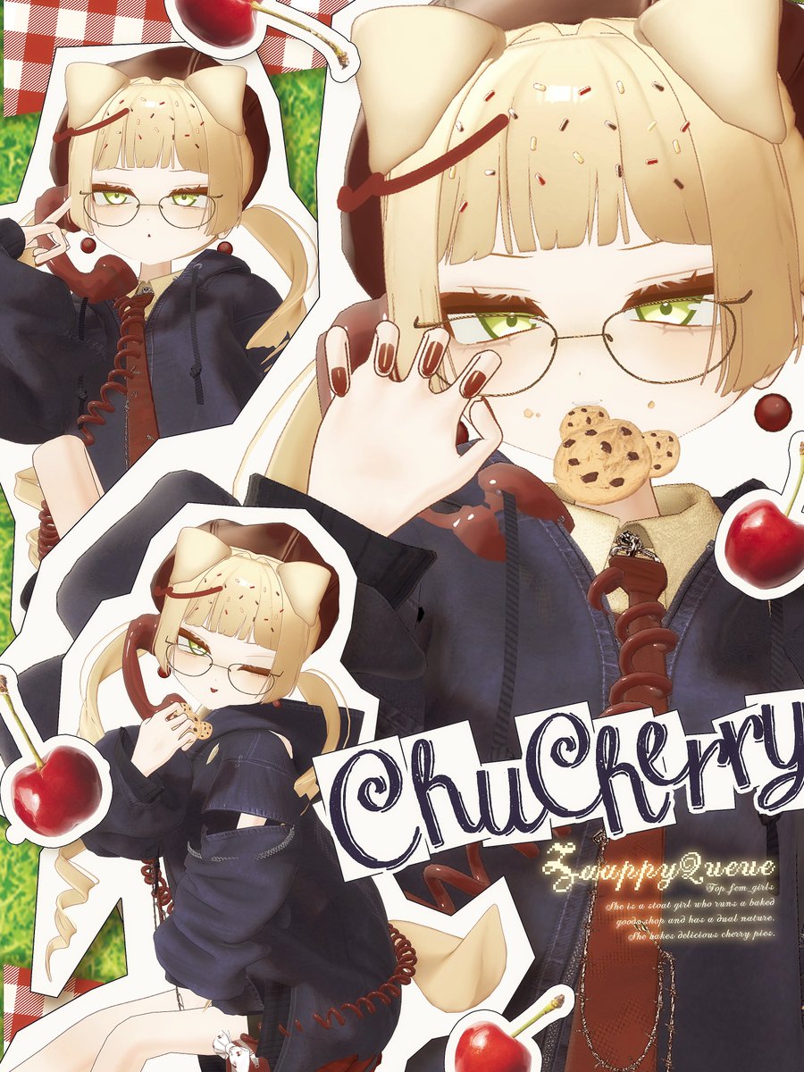 maruchikyu_vrc's tweet photo. 🍒

#ChuCherry3D https://t.co/DBUvk9wn7F