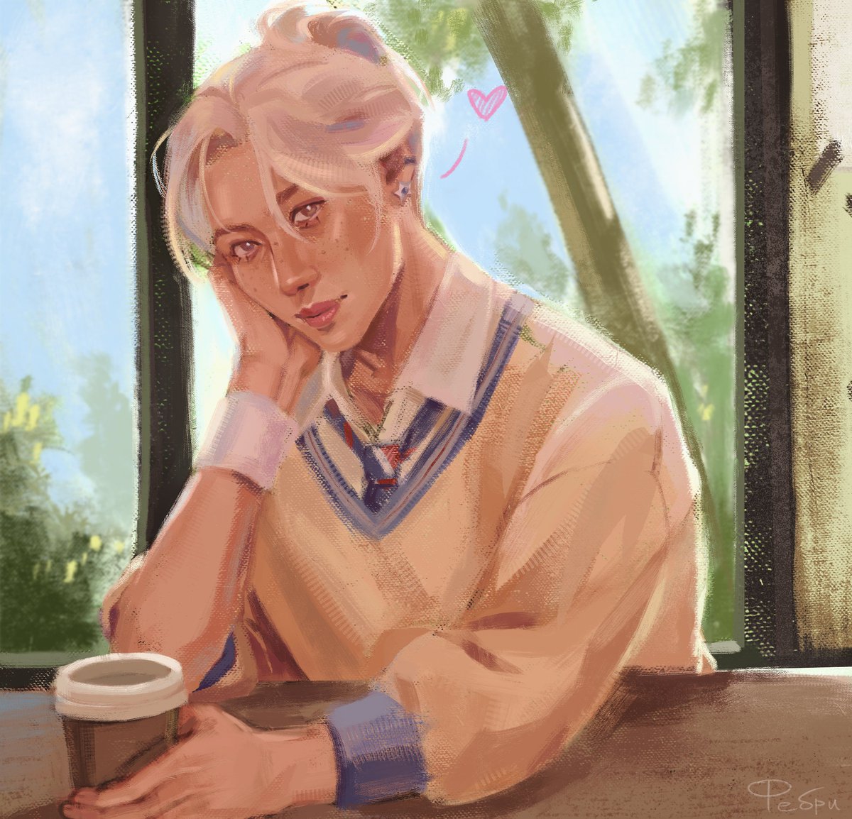 feb_owo's tweet photo. ☀️

#straykidsfanart #StrayKids #FELIX https://t.co/0SA0stidbv