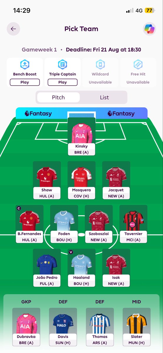 SJNCGamer's tweet photo. @FPL_Harry @FFScout https://t.co/quZY5LGn1l