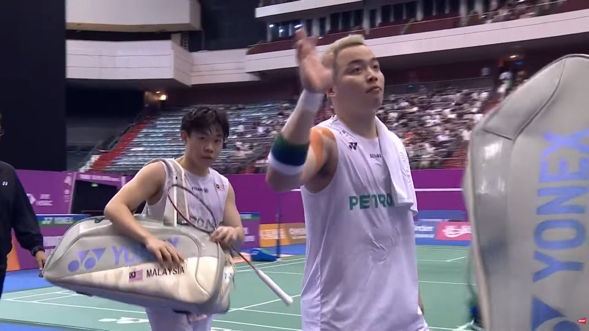 craigansibin's tweet photo. DUA WAKIL DI FINAL ESOK!!!

#TaipeiOpen2026 https://t.co/gB82tnzBrV