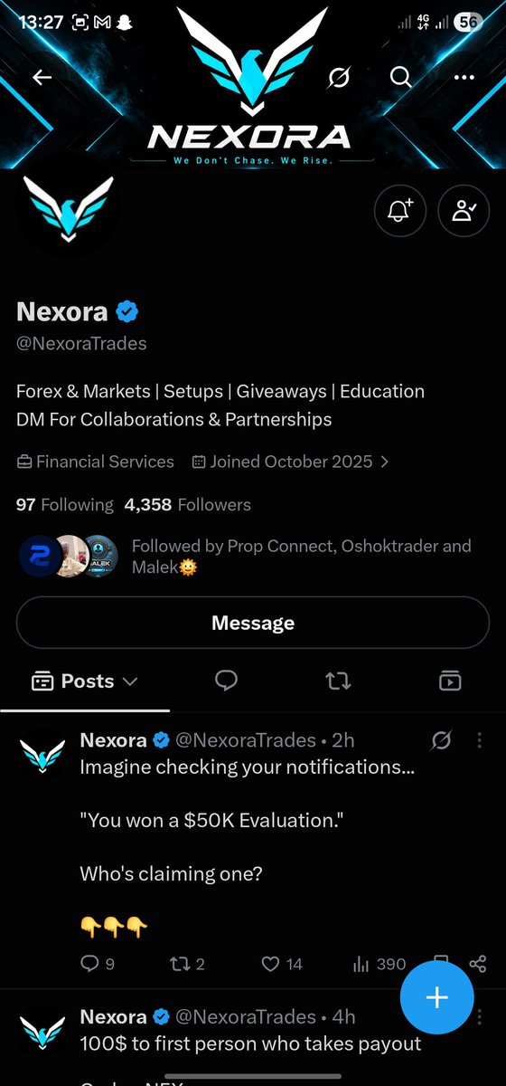 AhmedFX07's tweet photo. @NexoraTrades @props_connect Im focusing on getting more capital to grow faster, im experienced trader, i do not rushing the process by rushing the trades, i only focus on getting more capital https://t.co/A5uy87u6Zg