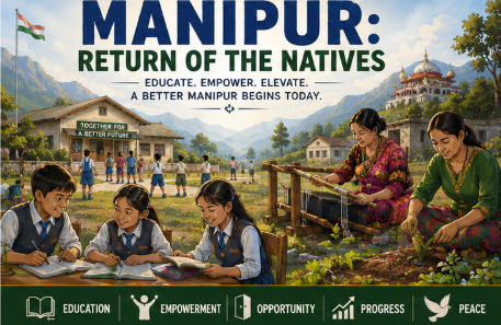 SajidKhan156983's tweet photo. When families feel secure, children can return to school, farmers can work their fields and markets can thrive.  Community leaders highlight that neutral security arrangements can help create confidence needed for everyday life to resume. 
#manipur #nototerrorism #endviolence https://t.co/z5nZaVbNQw