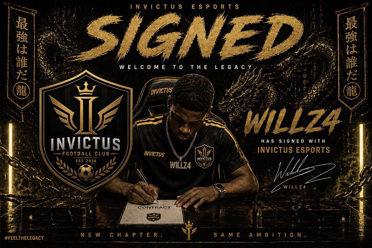 Willz447's tweet photo. Here to Compete. 
From Epremier Player to Now Epremier Manager.
Looking forward to the Journey with Invictus and my top players for the Season ahead Monday 🤝
@VPGPremier @OfficialVPG @Invictusvpg https://t.co/zEnuEDk0v9