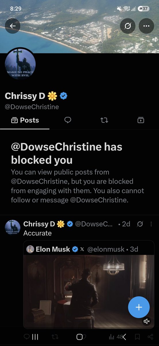 nomilkinthere1's tweet photo. @DowseChristine @macsween_prue Just another worthless cunt who hates free speech https://t.co/pwlO0JykUW