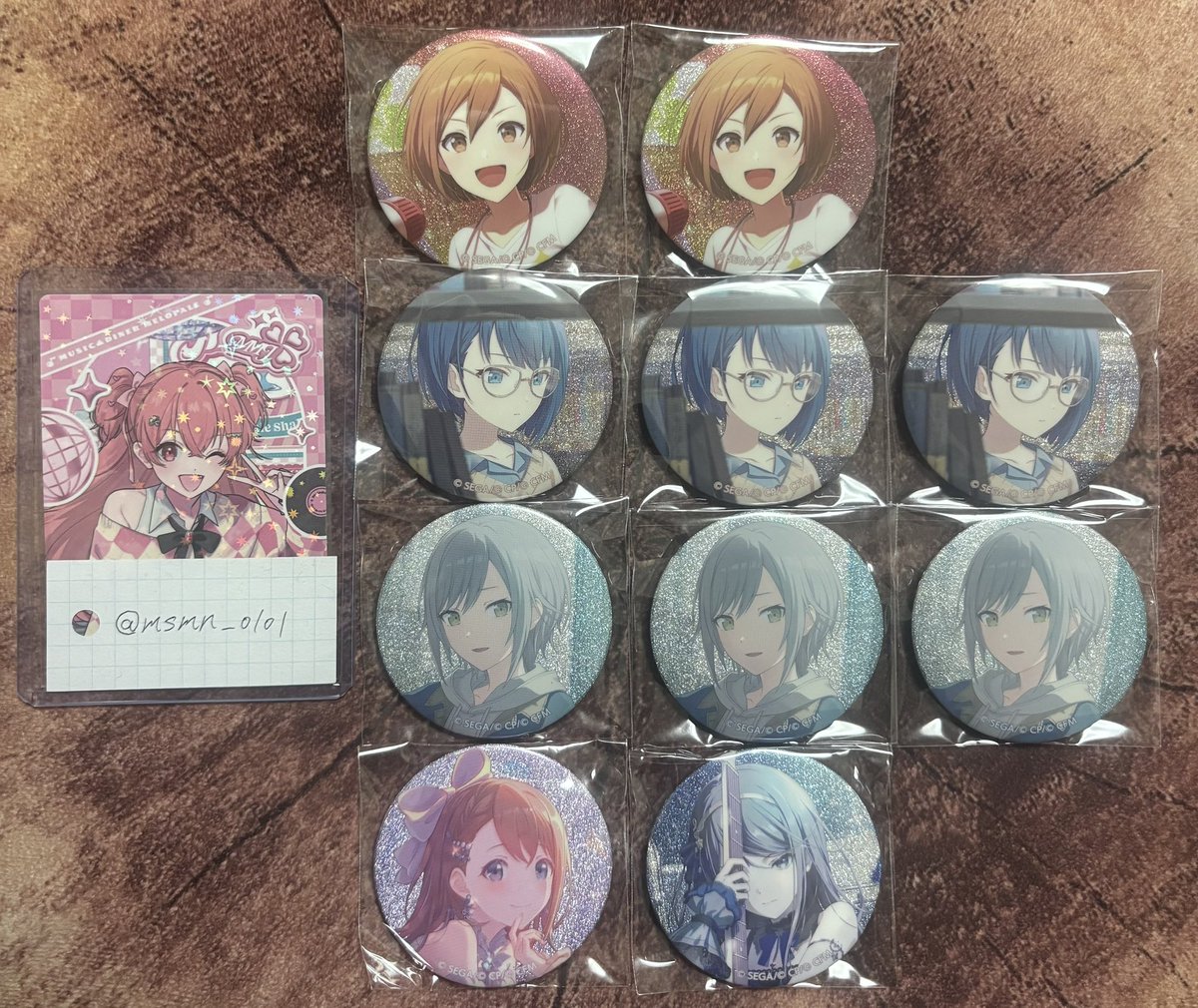 msmn_0101's tweet photo. プロセカ 交換 グリ缶 グリッター

譲▶︎53C  MEIKO、遥、志歩
       54C  みのり、一歌

求▶︎同種  愛莉

都内手渡しor郵送での交換希望
まとめての方優先

お気軽にお声掛けください🍀 https://t.co/iBy34qwn6e