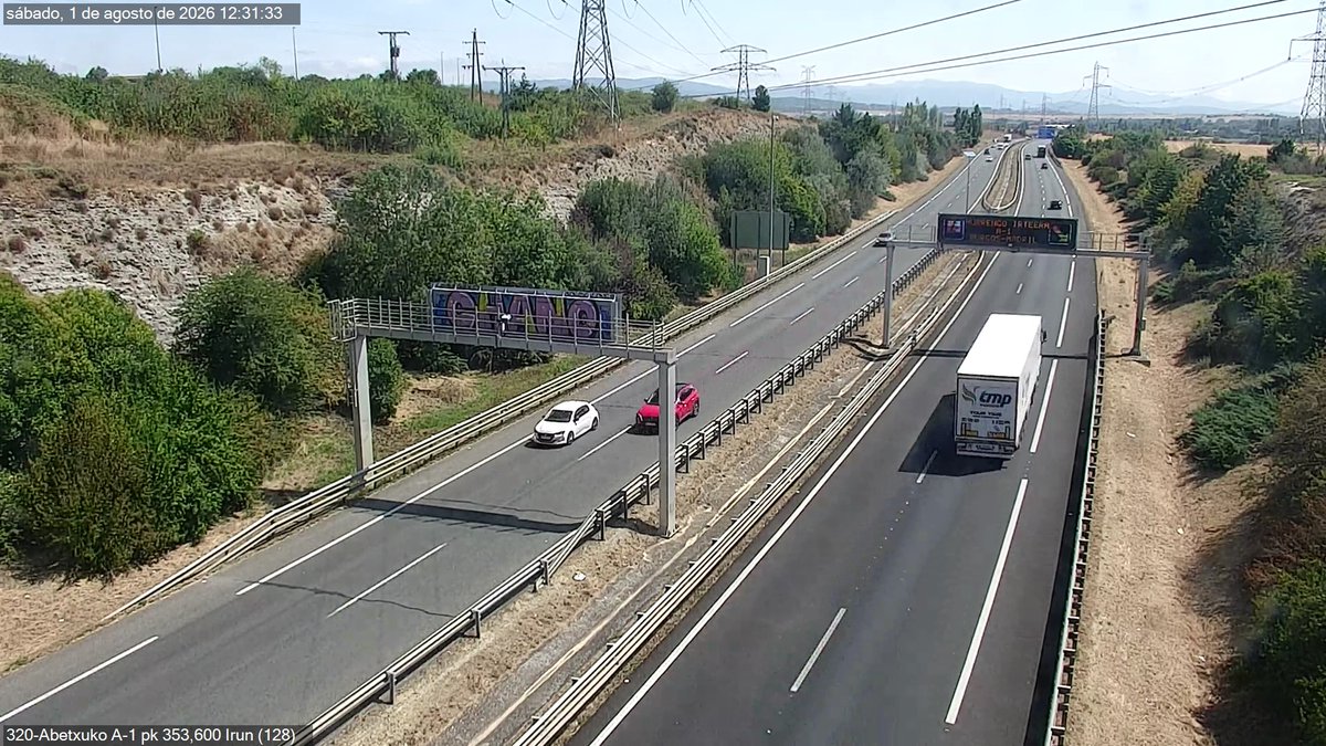 trafikoaEJGV's tweet photo. #A1 352 Km #Gasteiz-en Madrilgo norantzan:
✅ #Autopilaketak amaituta. 

#A1 Pk 352 #VitoriaGasteiz sentido Madrid:
✅ Retenciones finalizadas.

☎️011
#Trafikoa ☀️#Uda26 https://t.co/yRGnylDgJX
