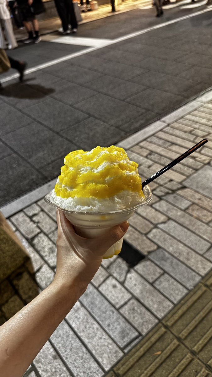 Rrrrrrr1214_'s tweet photo. 今年も!!🍧
美味しかった😋
#ICENATION https://t.co/fRoCIdqMNW