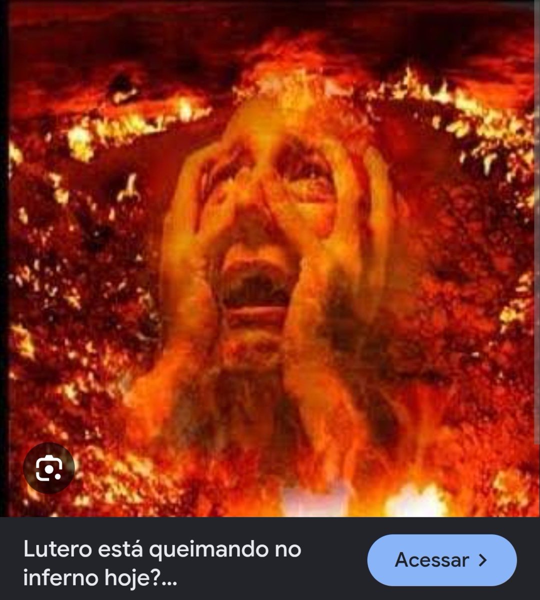 Rheastraw's tweet photo. @epinelunede Lutero essa hora tá ardendo no fogo do inferno... https://t.co/2Ndg5aJCxe