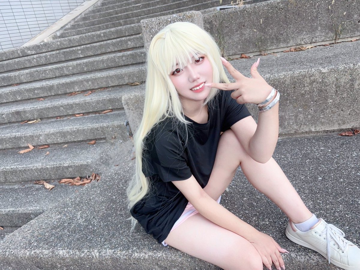 sa_kk_ka_'s tweet photo. cosplay  / 超かぐや姫!

現実世界かぐや🐰
┈┈┈┈┈┈┈┈┈┈┈┈
いーろはっ！
┈┈┈┈┈┈┈┈┈┈┈┈
📷@newelbowattack 
 #cosplay  #超かぐや姫  #かぐやcos 
 #アコスタATC https://t.co/wGBCrjH121