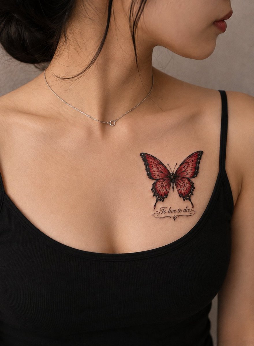 Toslovelife69's tweet photo. こんなTATOO入れるのが理想🎼.•*¨*•.¸¸🦋⋆*ೄ.•*¨*•.¸¸🦋⋆*ೄ.•*¨*•.¸¸🎶

もっとバタフライ大きめが良いけど(願望🦋) https://t.co/SJmvJjIOl8