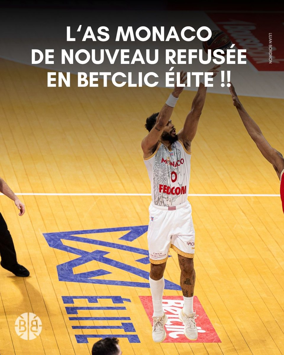 Be_BasketFr's tweet photo. 🫨 Alors que tout semblait acquis pour un sauvetage, l'AS Monaco a été refusée en #BetclicÉLITE par la FFBB !

❌ La Roca Team n'a pas été en mesure de produire "les documents sollicités dans les délais impartis"...

⚖️ Direction le CNOSF ?!

🇲🇨 https://t.co/BqYtsciNHu https://t.co/4c0Bs6RWYS