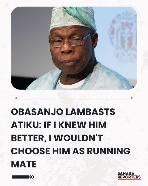 AndrewOkere's tweet photo. War without END.

Obasanjo Lambasts Atiku: If I Knew Him Better, I Wouldn't Choose Him As Running Mate https://t.co/J6tTGearkM