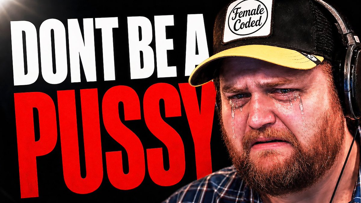 bear_ing's tweet photo. My latest video on @TheQuartering got age restricted 14 hours after it was released. 

I’m not sure if someone reported it, or if it was just Jeremy talking about double penetration 🤷‍♂️

Its reach will be throttled now - so if anyone wants to upload it, clip it, monetize it, whatever you like - you have my full permission. 

Link in replies.