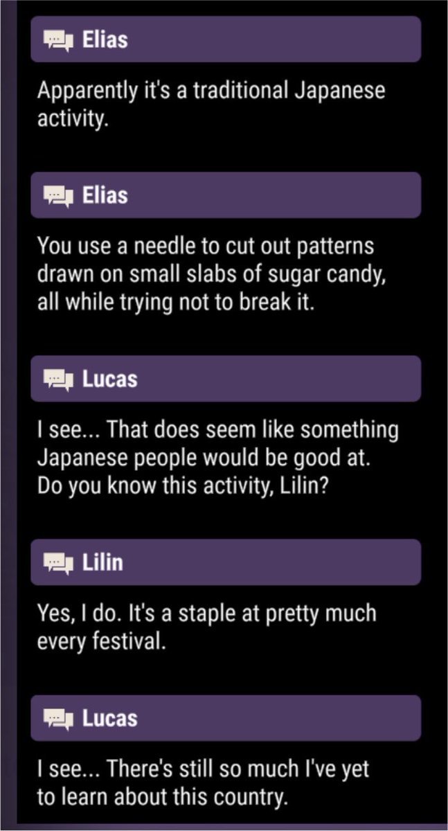 76A_tkdb's tweet photo. Lucas always seems like the type to trust people pretty easily

but the moment Elias explained it to him, he turned around and asked us again just to make sure.

Immediately fact-checking anything he hears from Elias… Senpai really does give off an untrustworthy aura.... wwww https://t.co/qzIwLUp3qb