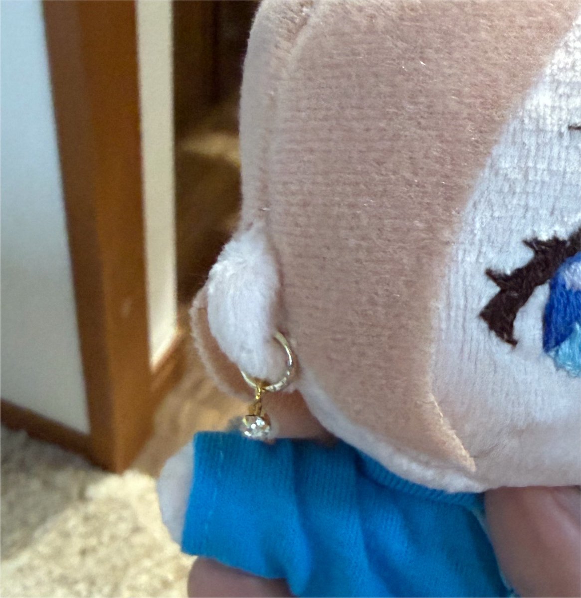 ri_yu_53's tweet photo. 過去に作った子にピアス着けてみた✨
こゆきさん作ったら、つけてみたい
パーツ探しに行こっ https://t.co/suGg1Ye8Md