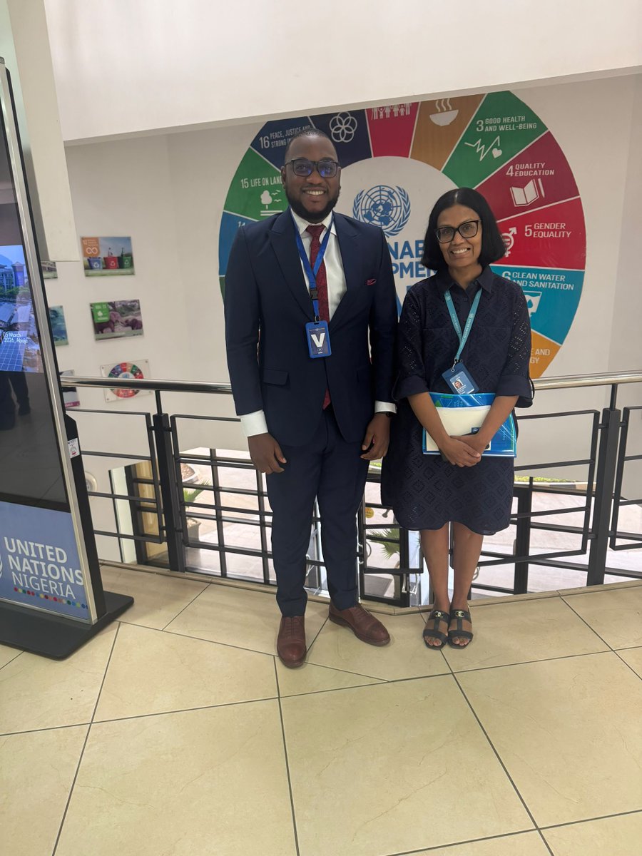 Trajdenngo's tweet photo. Our Executive Director, Mr @Kelechii_Imo, held a strategic meeting with the United Nations Development Programme - @UNDPNigeria Governance Team at the United Nations House, Abuja. https://t.co/rRG6WmM5xF