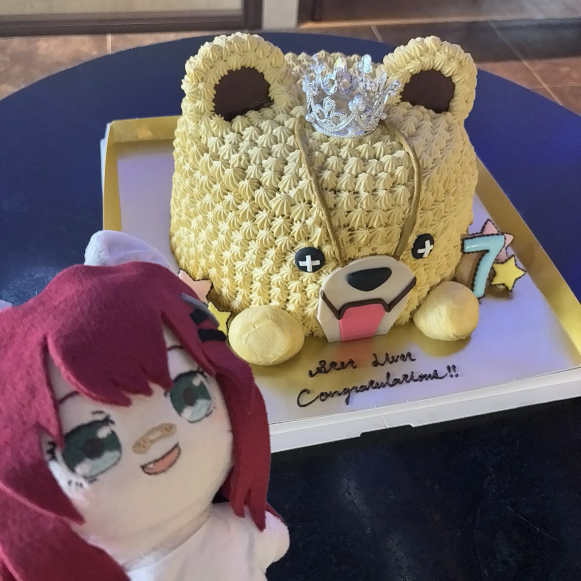 jajami_CHAN's tweet photo. スターライバー7期生パーティに行ってきました！！
毎回これで最後かもって思いながら来させてもらってます🙏
みんなに感謝🥲
本当にありがとう！！

※4枚目はデモプレイで何故か
むすぶちゃんをボコしているじゃじゃみ

#REALITY https://t.co/dBJmIn3D8C