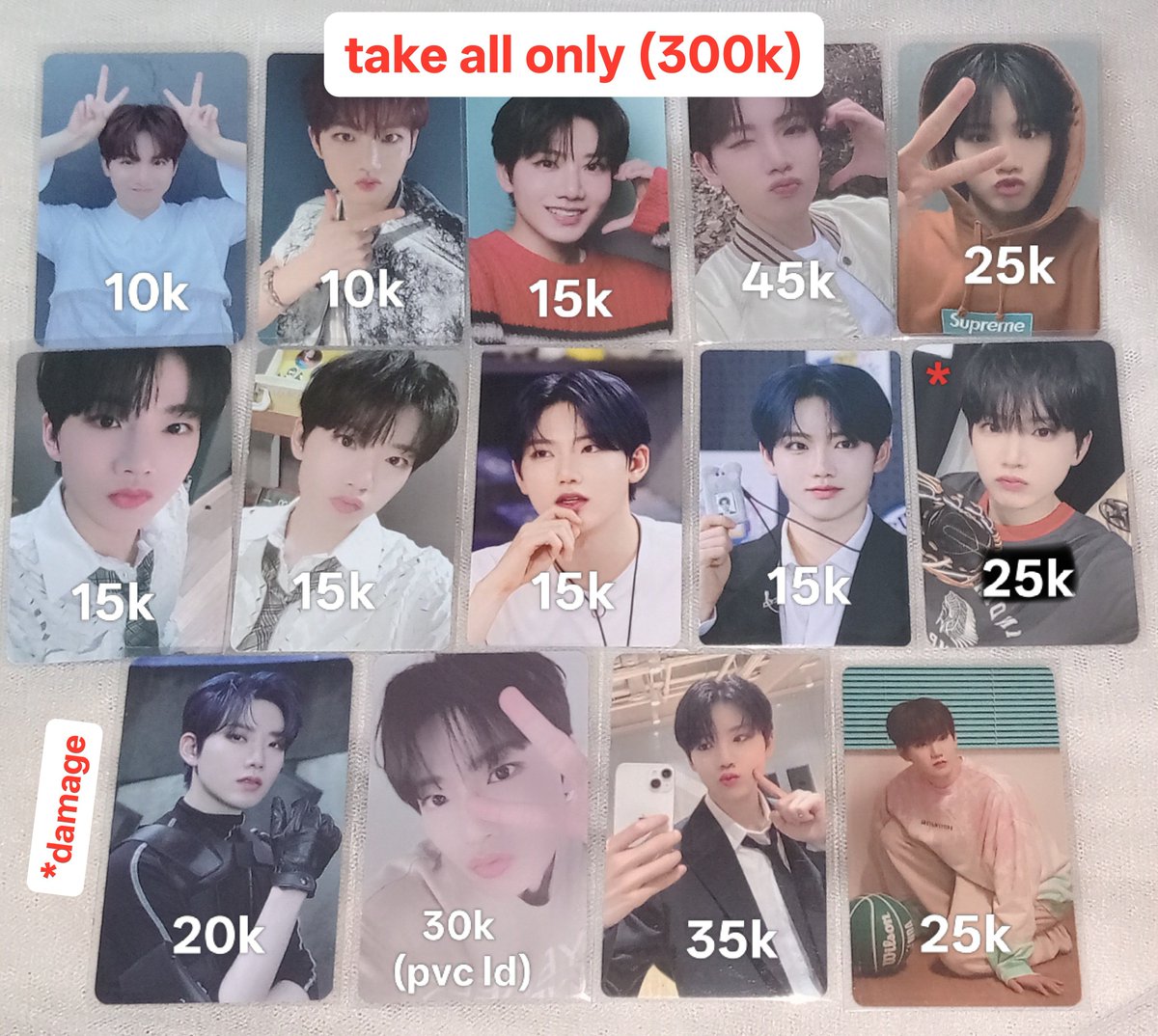 ndyaff's tweet photo. #teumejual 
wts/want to sell aab treasure edisi stopcoll 
-price in pict (exc pack+ongkir 10k)
-pengiriman manual (🍊❌)
-boleh nego ✅
-keep with dp 50% ✅

note: tidak menerima pengiriman ke luar pulau jawa 🙏🏻 (biar ongkirnya ngga mahal) https://t.co/8c5dFhZJkz