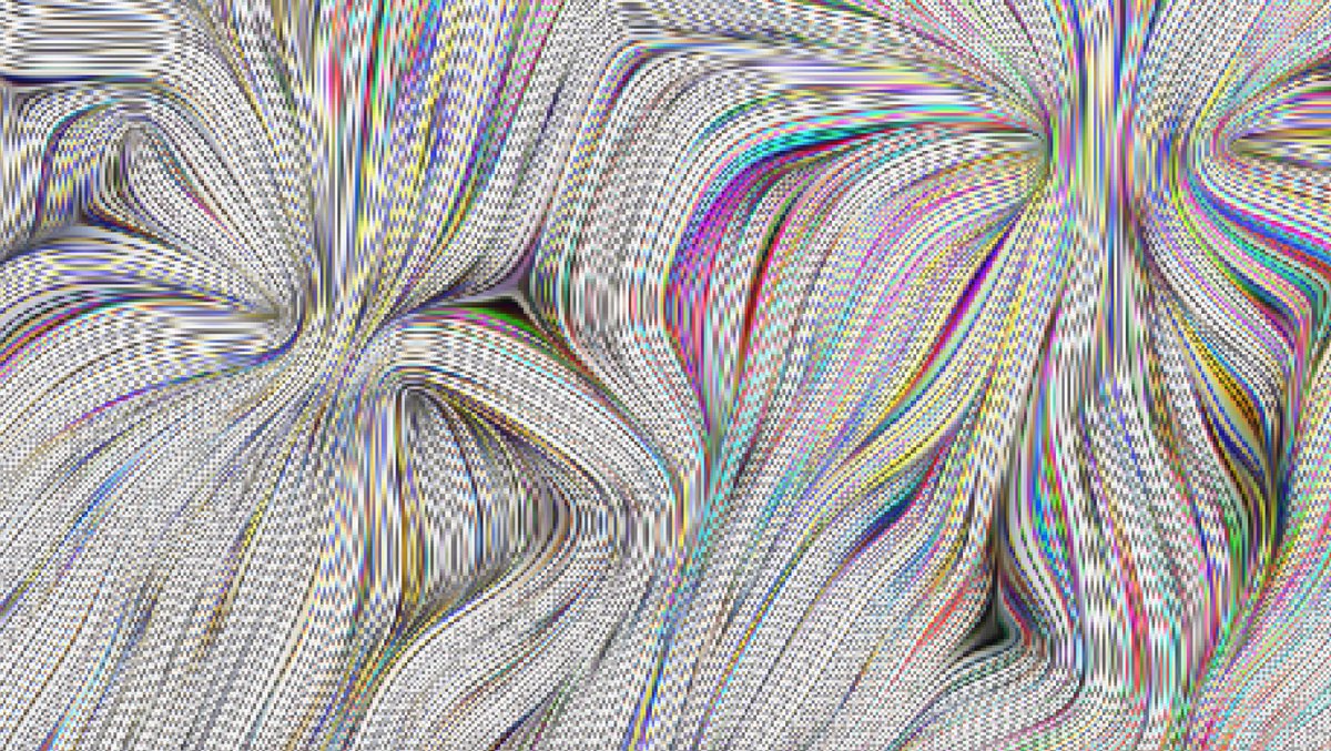 Frankelelyn's tweet photo. 😍🧐💗💖🤍 Close-up #pixelart #digitalart #abstract #form #zoom https://t.co/UlOVoA46X7