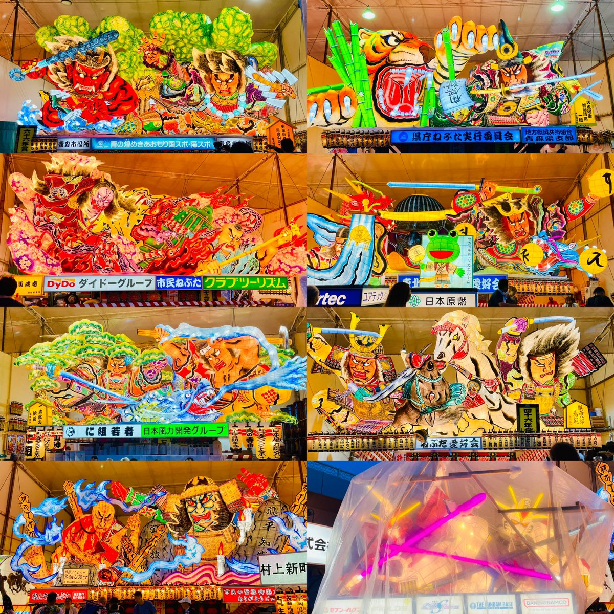Guminoyume's tweet photo. 今年のねぶた

#ねぶた #青森ねぶた2026 https://t.co/TsPkBklO6r