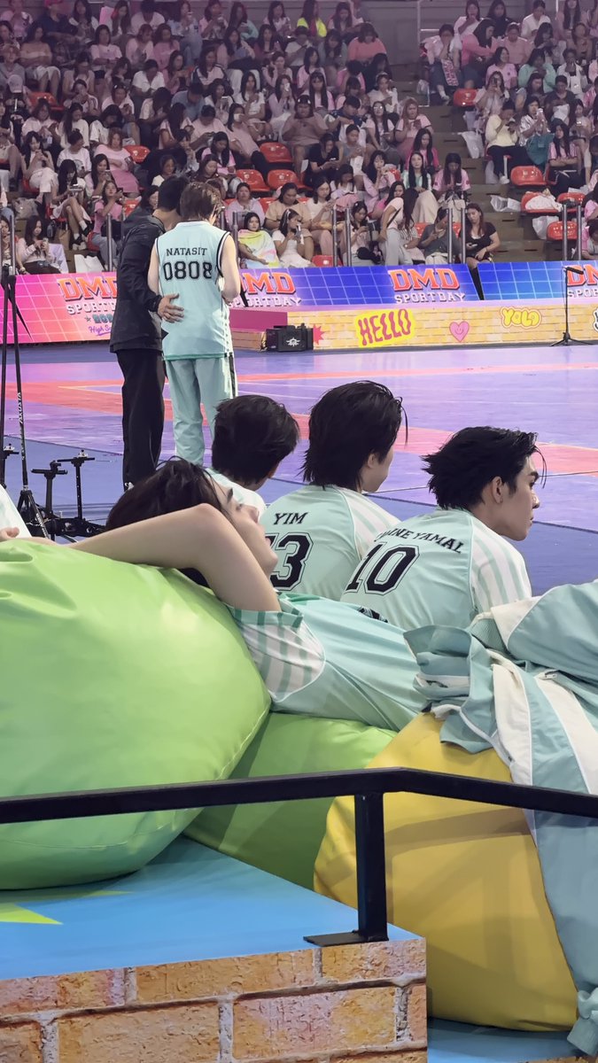 babyfuchsia's tweet photo. เติ้ล : 
มาแข่งกีฬา ❎
มานอน    ✅

TFO DMD SPORTSDAY 26
#เติ้ลเฟิร์สวันสนามนี้มีรัก #TLE_mtm 
#DMDSportsDay2026 https://t.co/nbdwdLFAEL