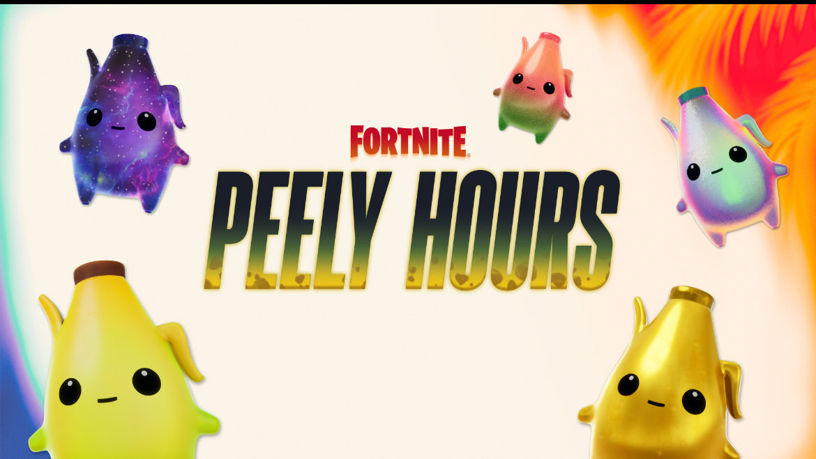 AurexFNOfficial's tweet photo. Don’t forget Peeky Peely Hours, today at 4 PM ET - 5 PM and again at 11 PM ET - 12 AM ET until August 5 for a boost to try and get all variants! https://t.co/B2d1kqykkX