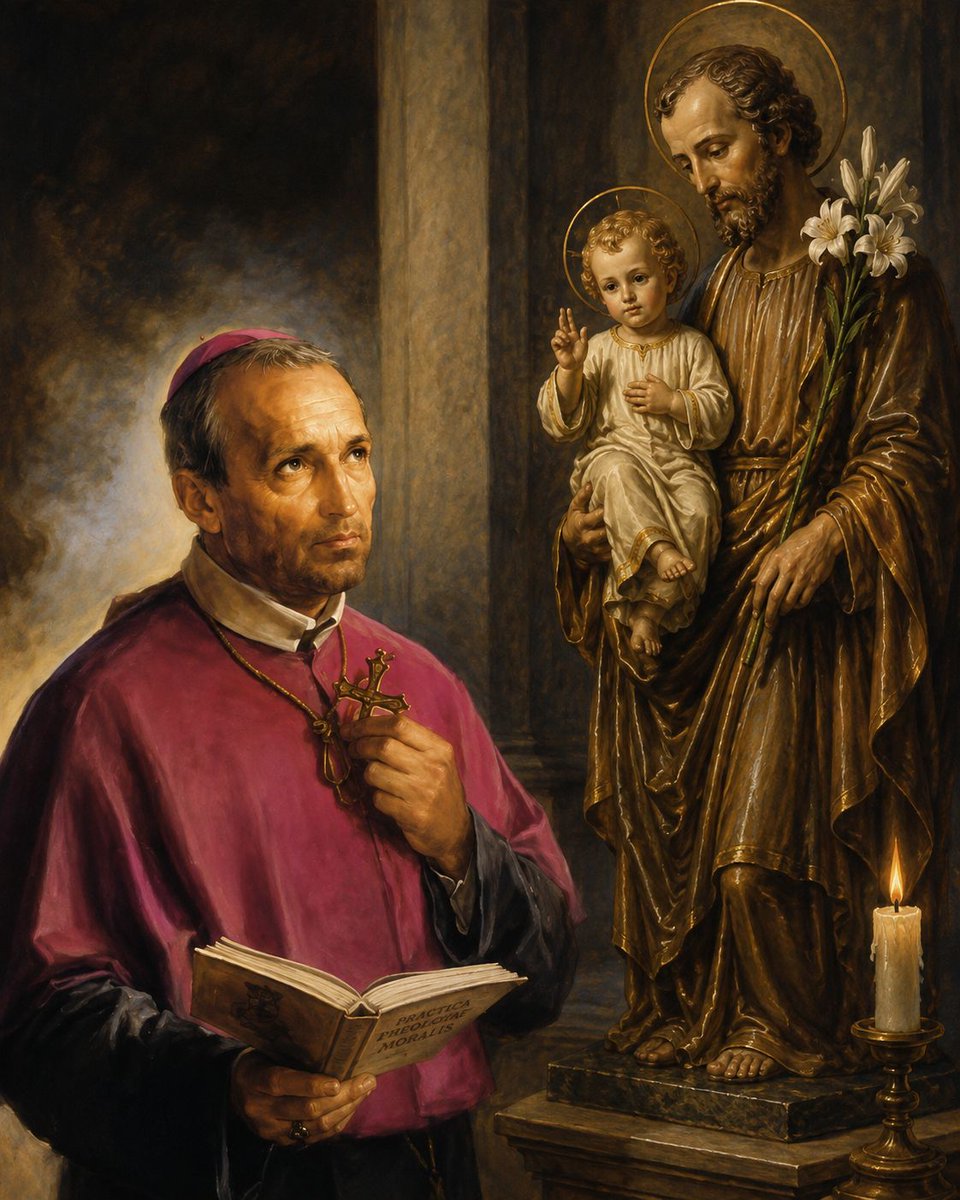 Hijade_sanJose's tweet photo. 🤎“Saint Joseph has great power with God to obtain graces for those who love him.”
Saint Alphonsus Liguori 
🤎“San José tiene ante Dios un gran poder para obtener gracias para quienes lo aman.”
San Alfonso María de Ligorio https://t.co/fig5z6Ohdl